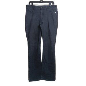 Lee Riders Bootcut Jeans Women’s 16 Black Mid Rise Stretch Casual Comfort Denim